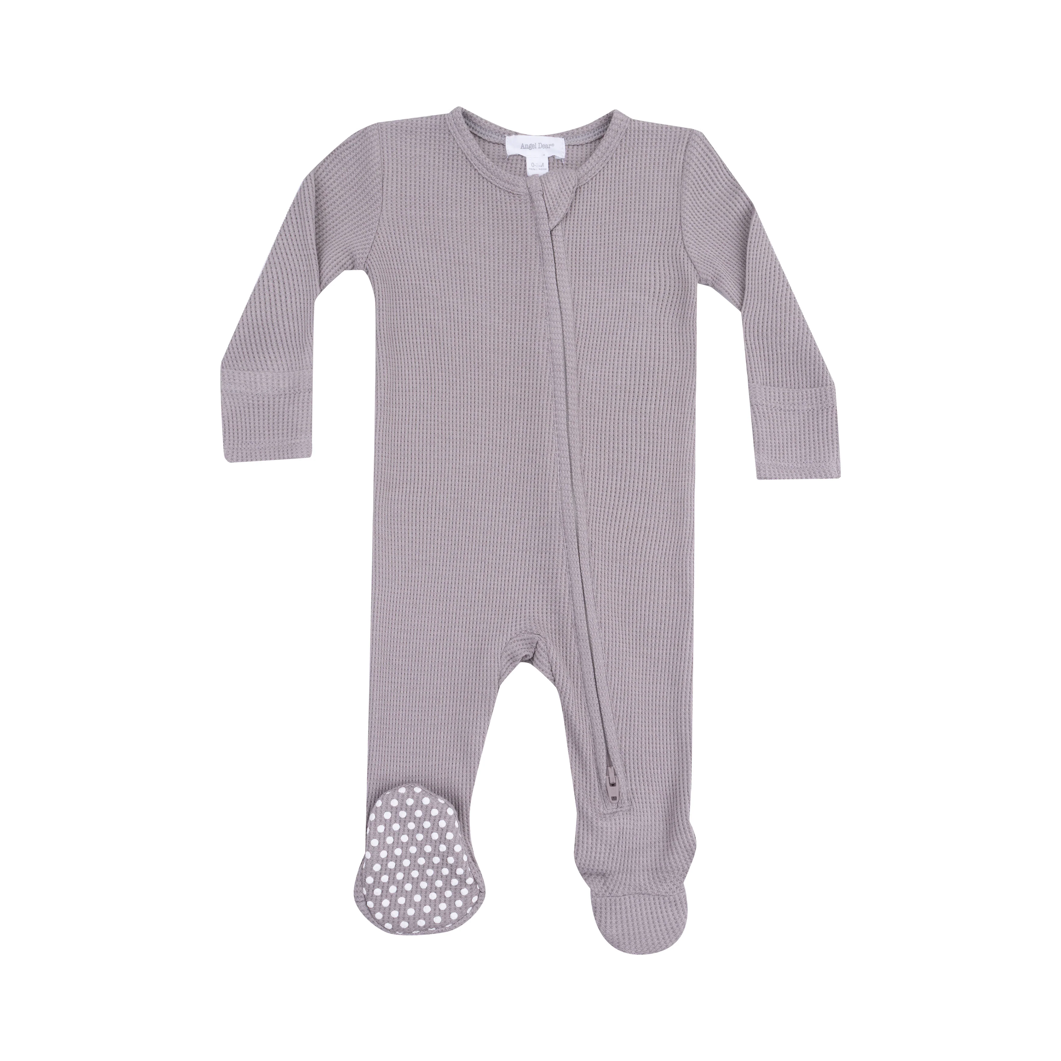 Ash Zipper Footie