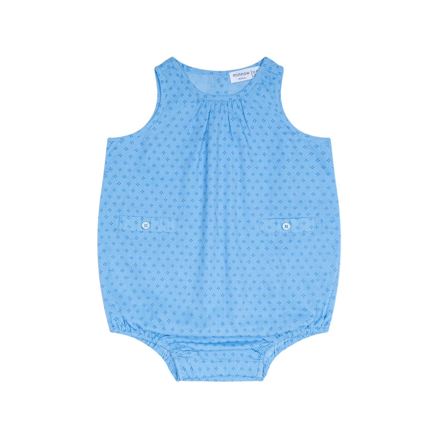 baby le marin dot bubble romper
