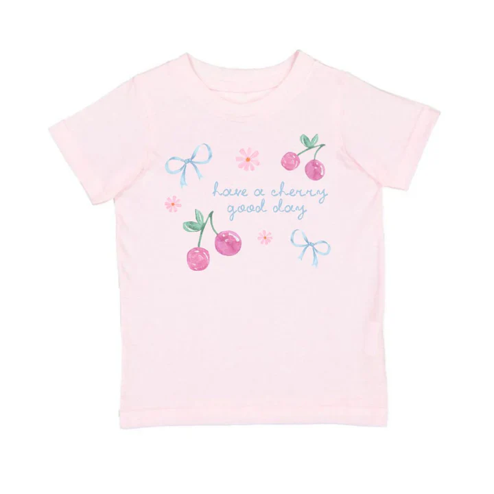 Ballet Cherry Good Day Short Sleeve T-Shirt