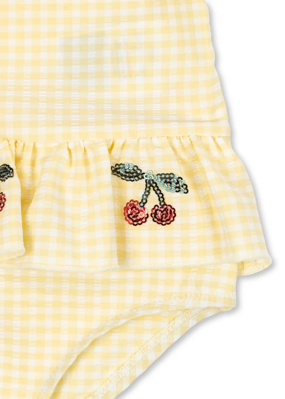 Banana Almond Check Etta Swimsuit - Image 3