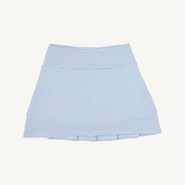 Beale Street Blue Seersucker White Prepletic™ Cindy Skort