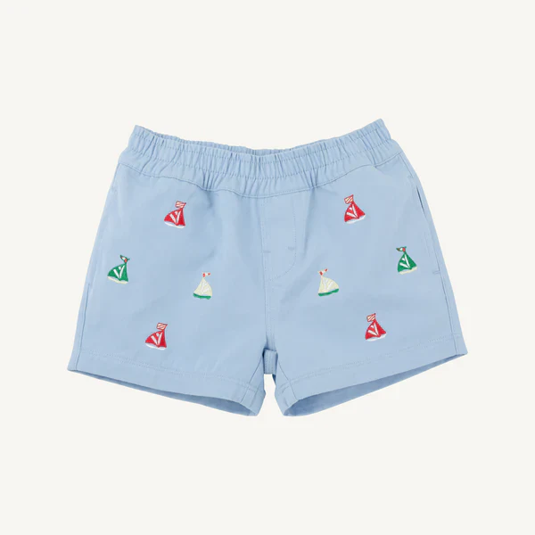 Beale Street Blue with Sailboats Critter Sheffield Shorts - Image 2
