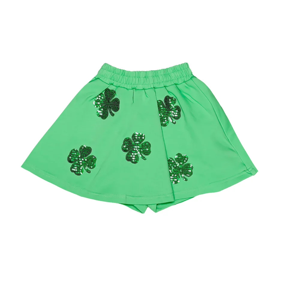 Belle Cher - Green Clover Skort Set - Image 3