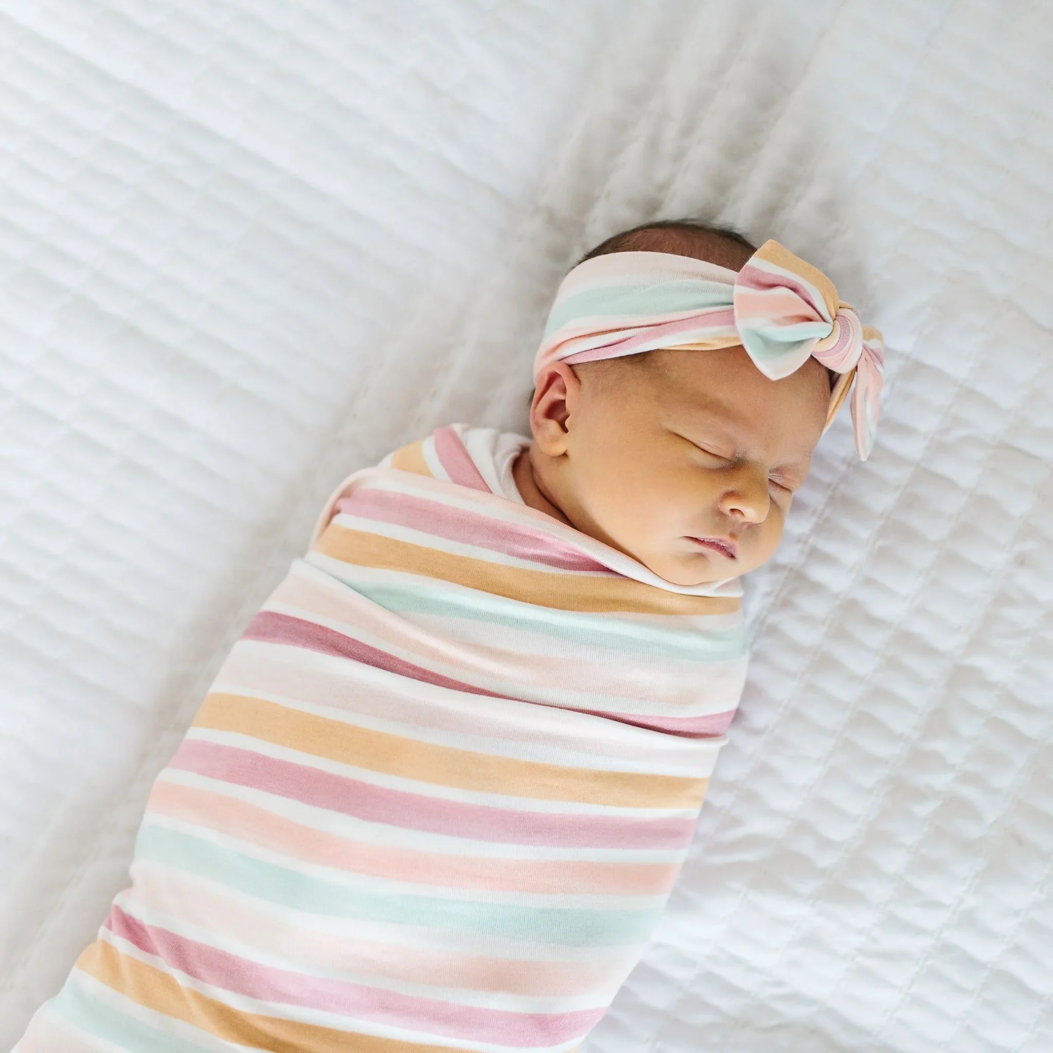 Belle Knit Headband Bow - Image 2
