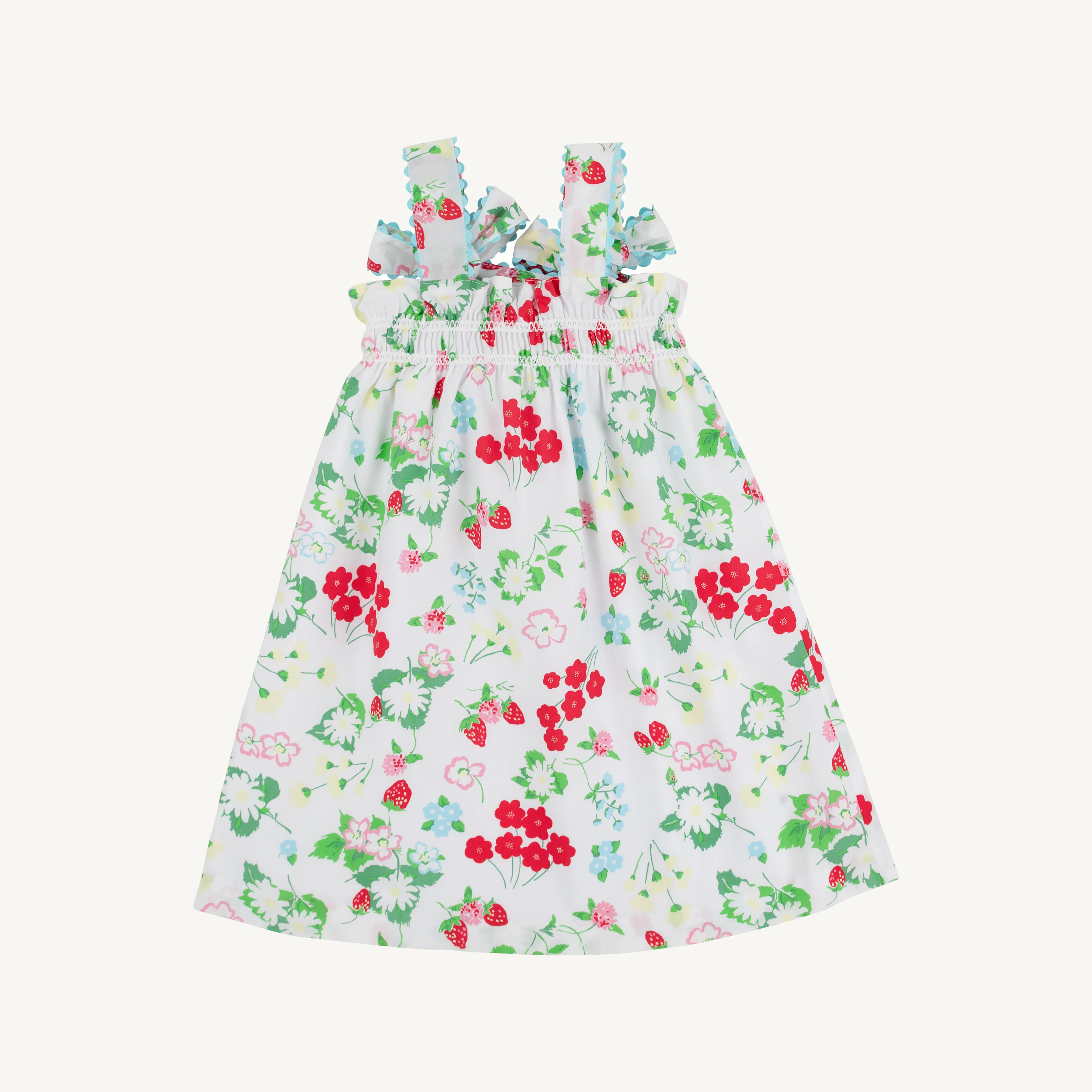 Berry Sweet/Belhaven Blue Laineys Little Dress