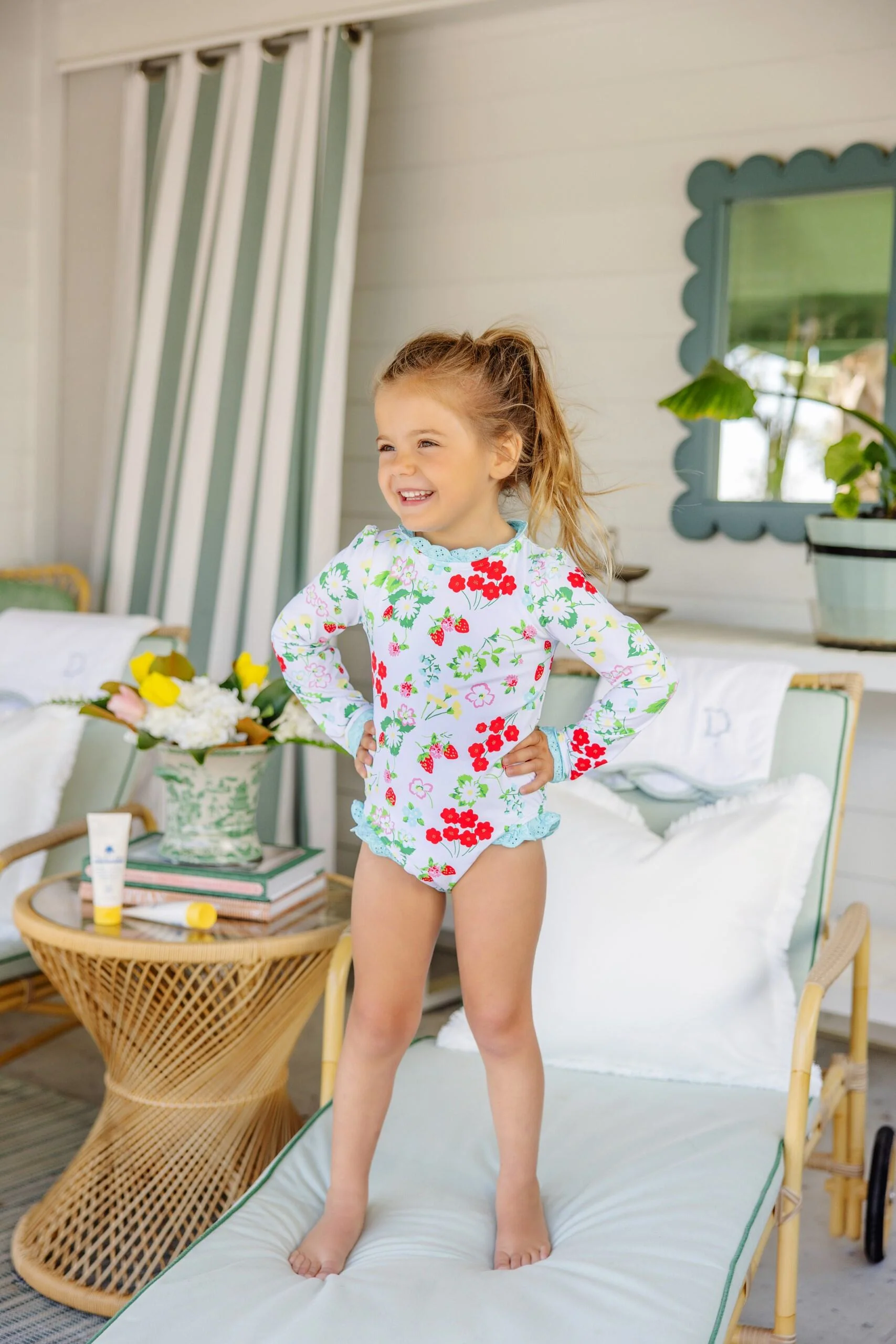 Berry Sweet/Belhaven Blue Sarasota Surf-Suit - Image 2