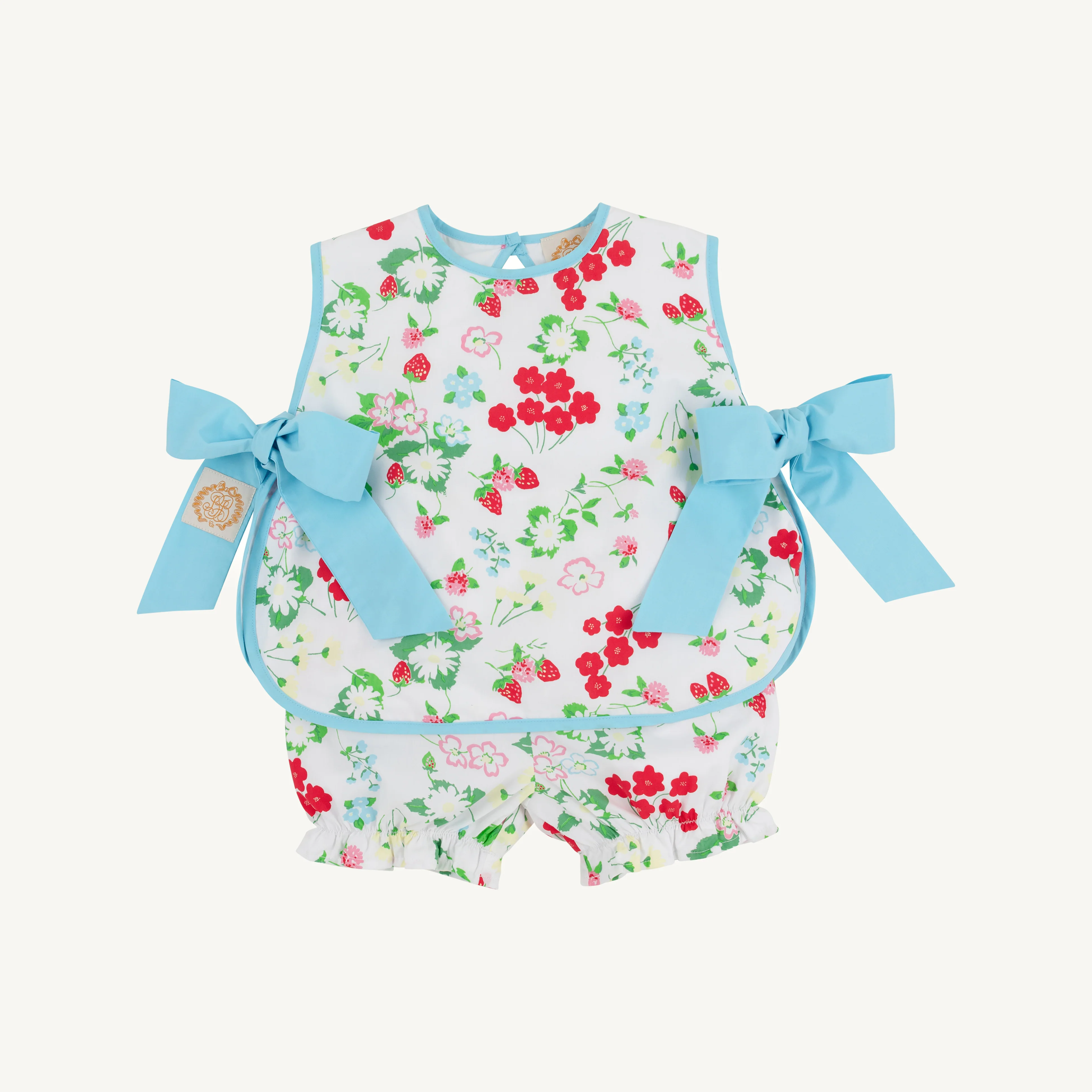 Berry Sweet/Belhaven Blue Talbott Tie Side