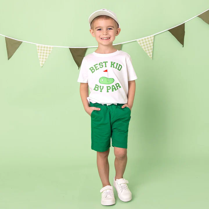 Best Kid By Par Patch Short Sleeve T-Shirt - Image 2