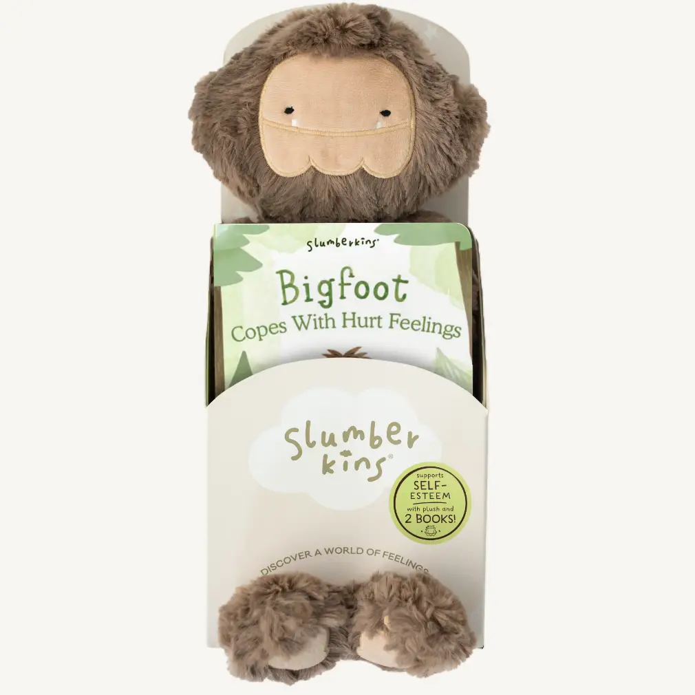 Bigfoot's Self Esteem Plush Set - with 2 Books! - Image 2