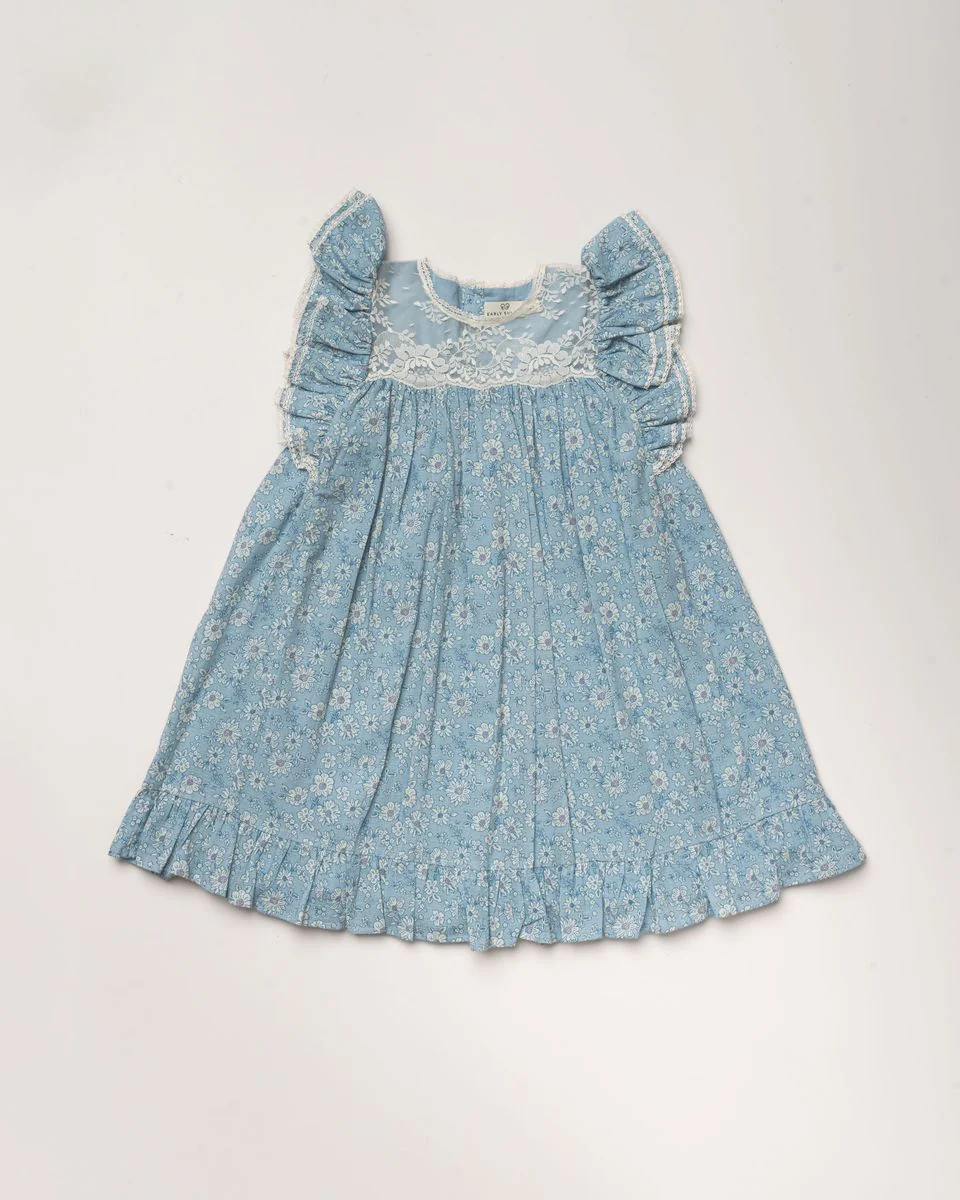 Blue Floral Sita Dress