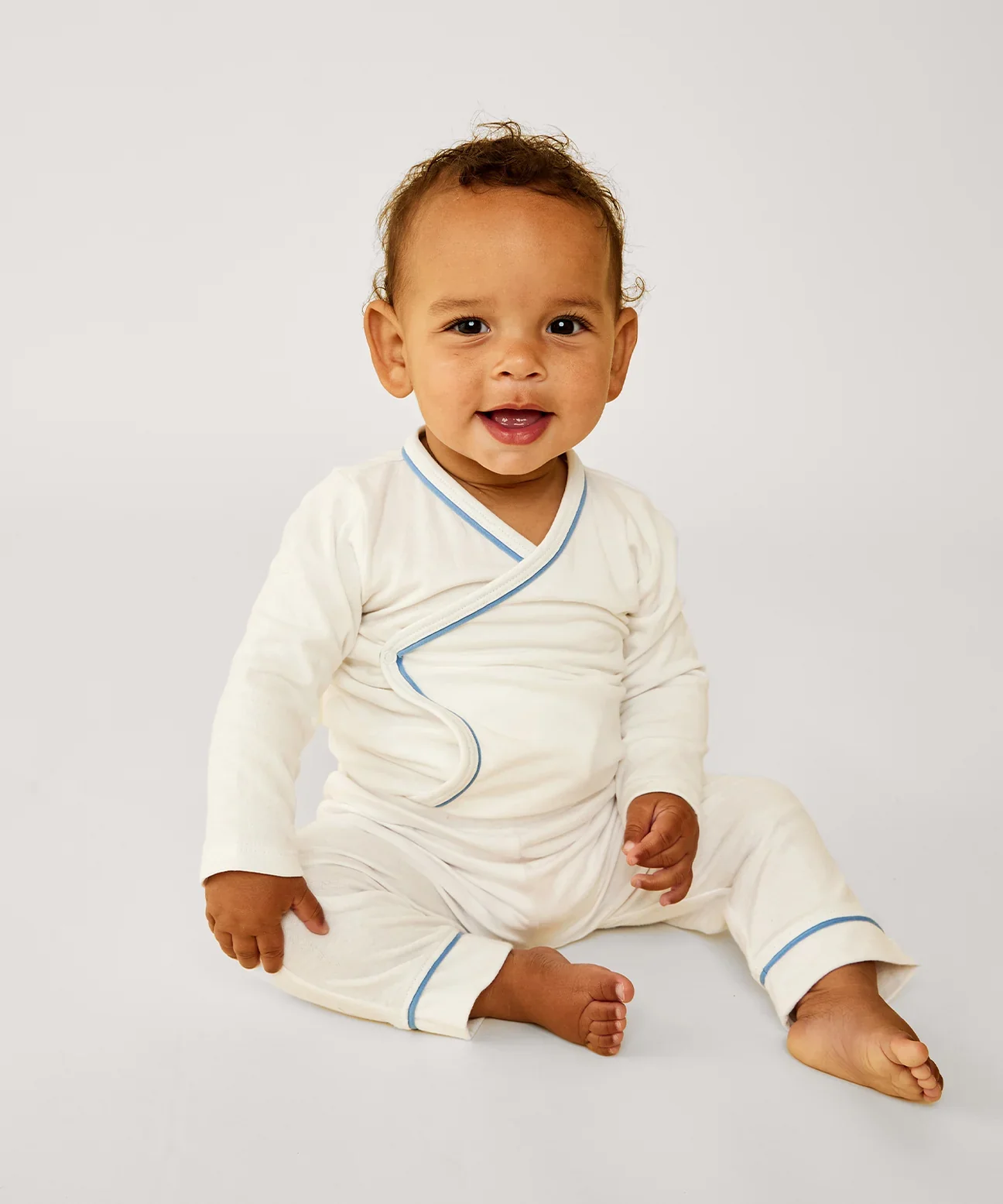 Blue Piping Andy Baby Legging - Image 2