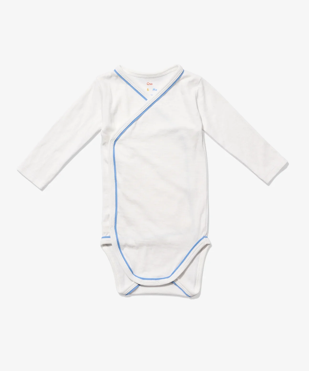 Blue Piping Crossbody One-piece