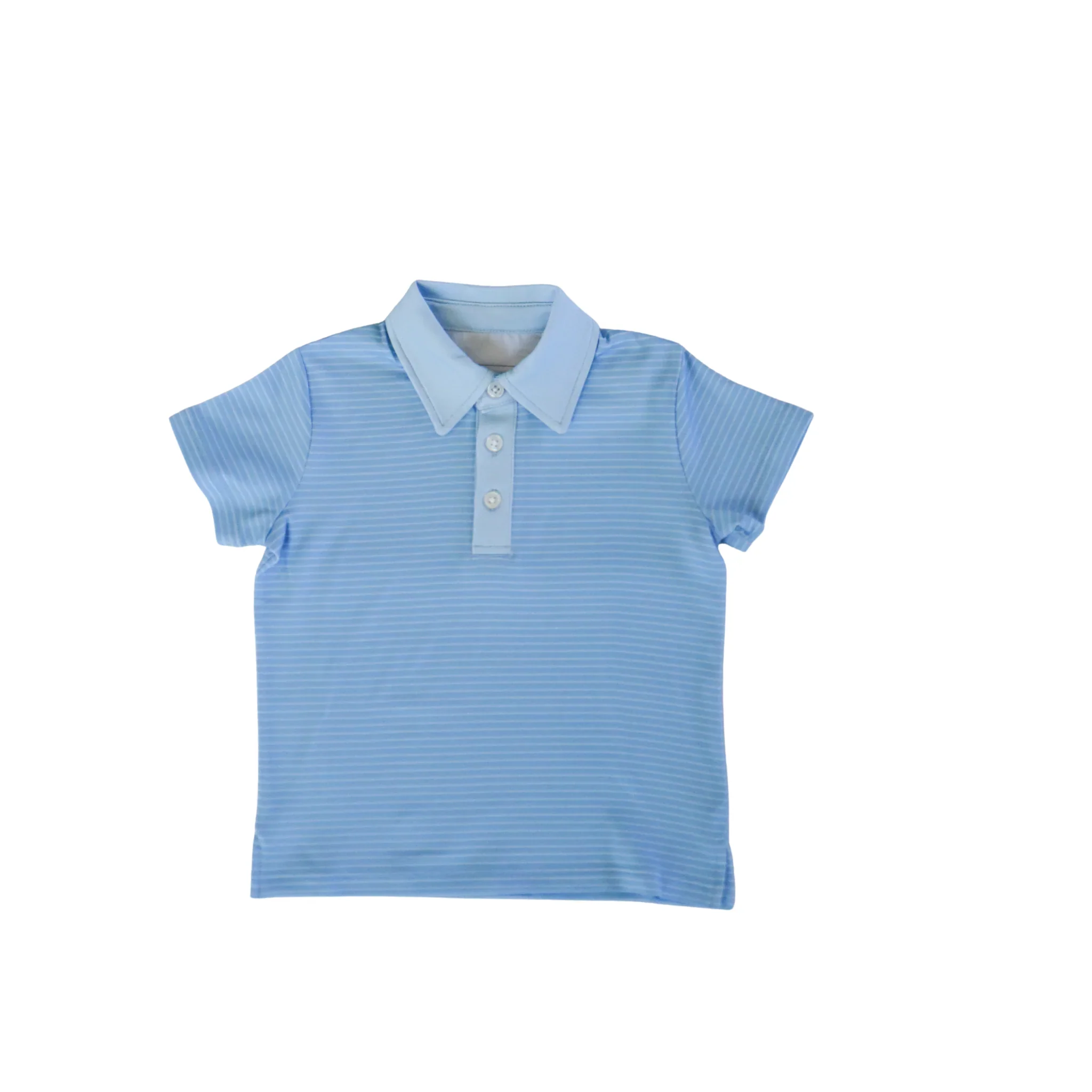 Blue Stripe Trey Polo