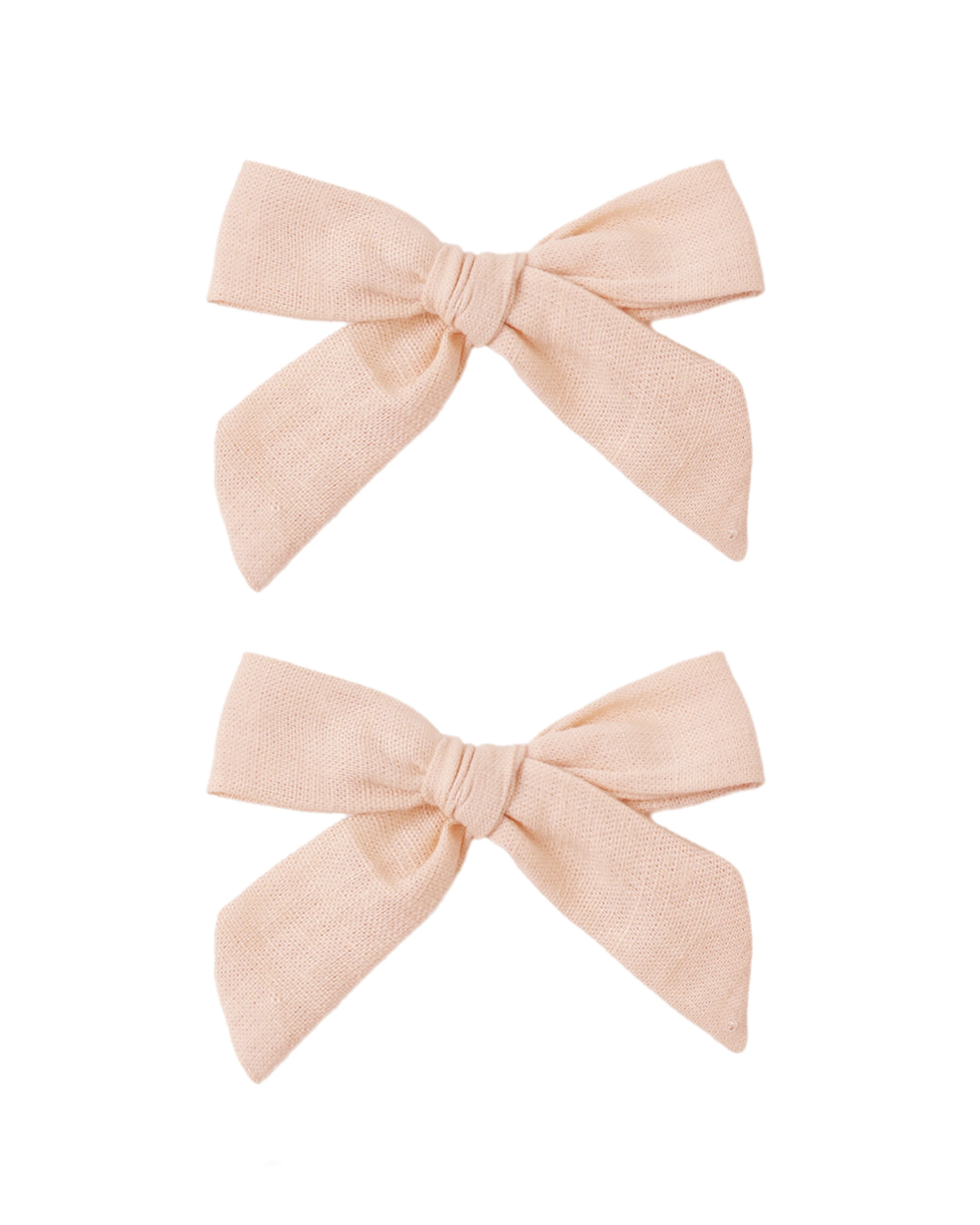 Blush Bows Set of 2
