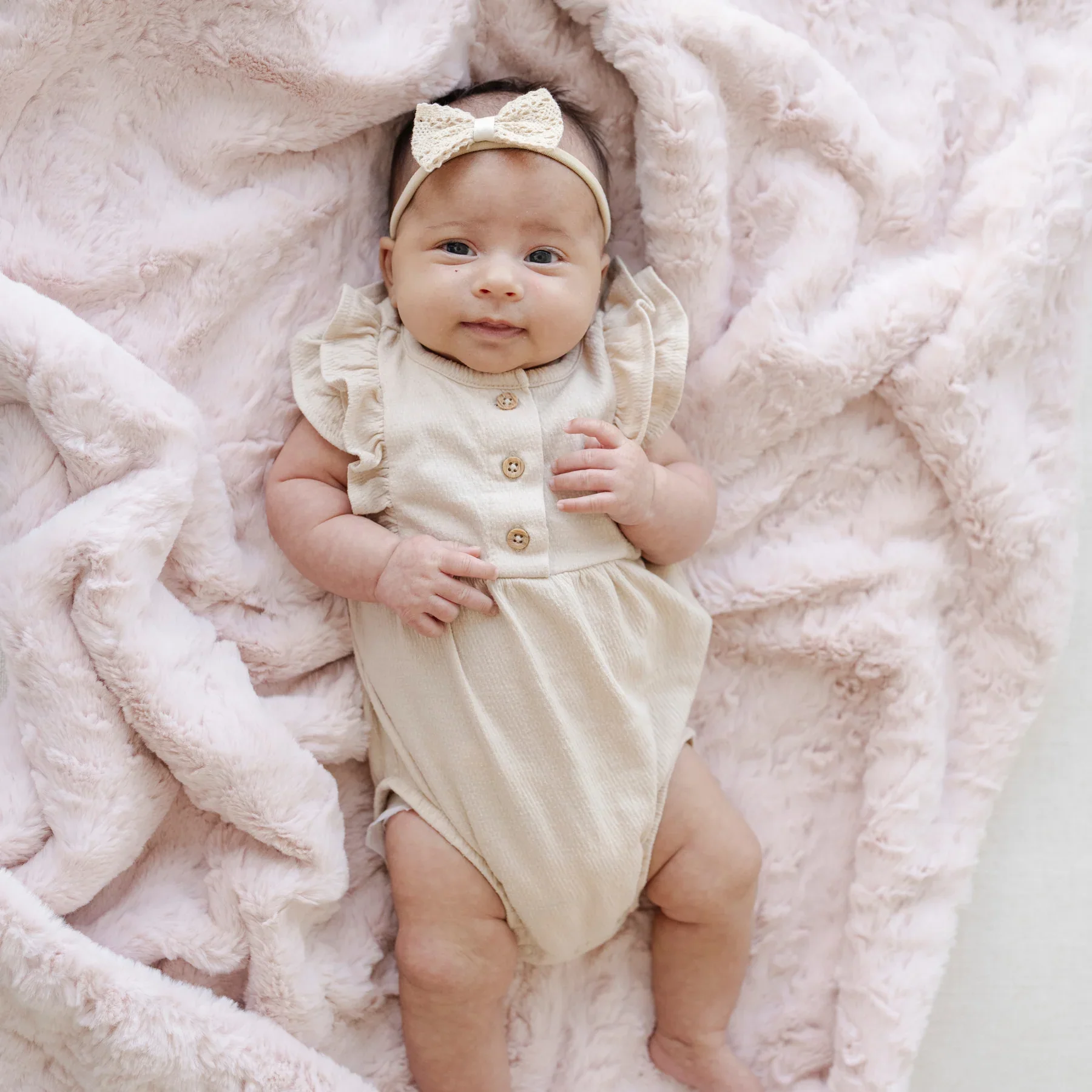 Blush Dream Receiving Blankets