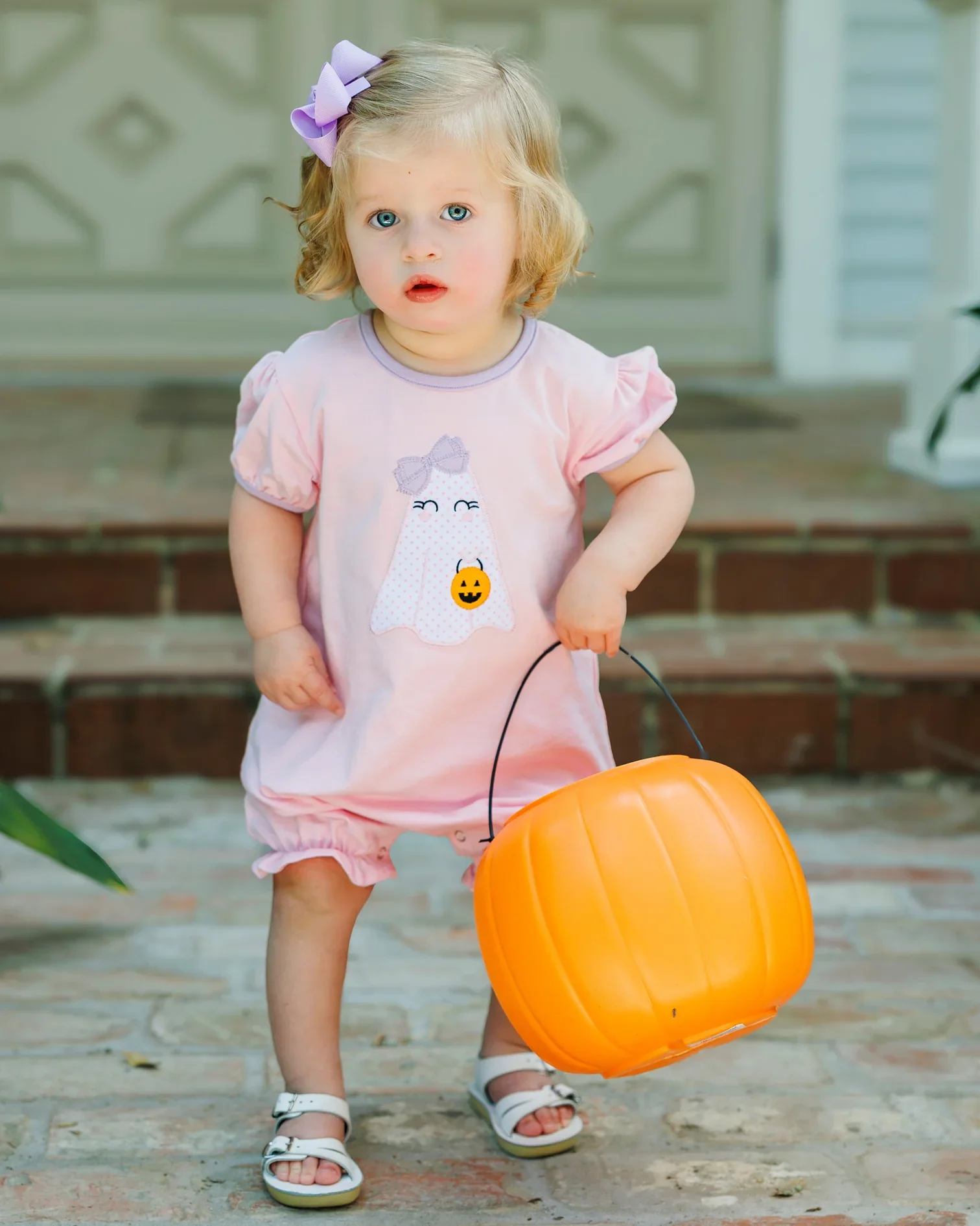 Boo Crew Ruffle Romper - Image 2