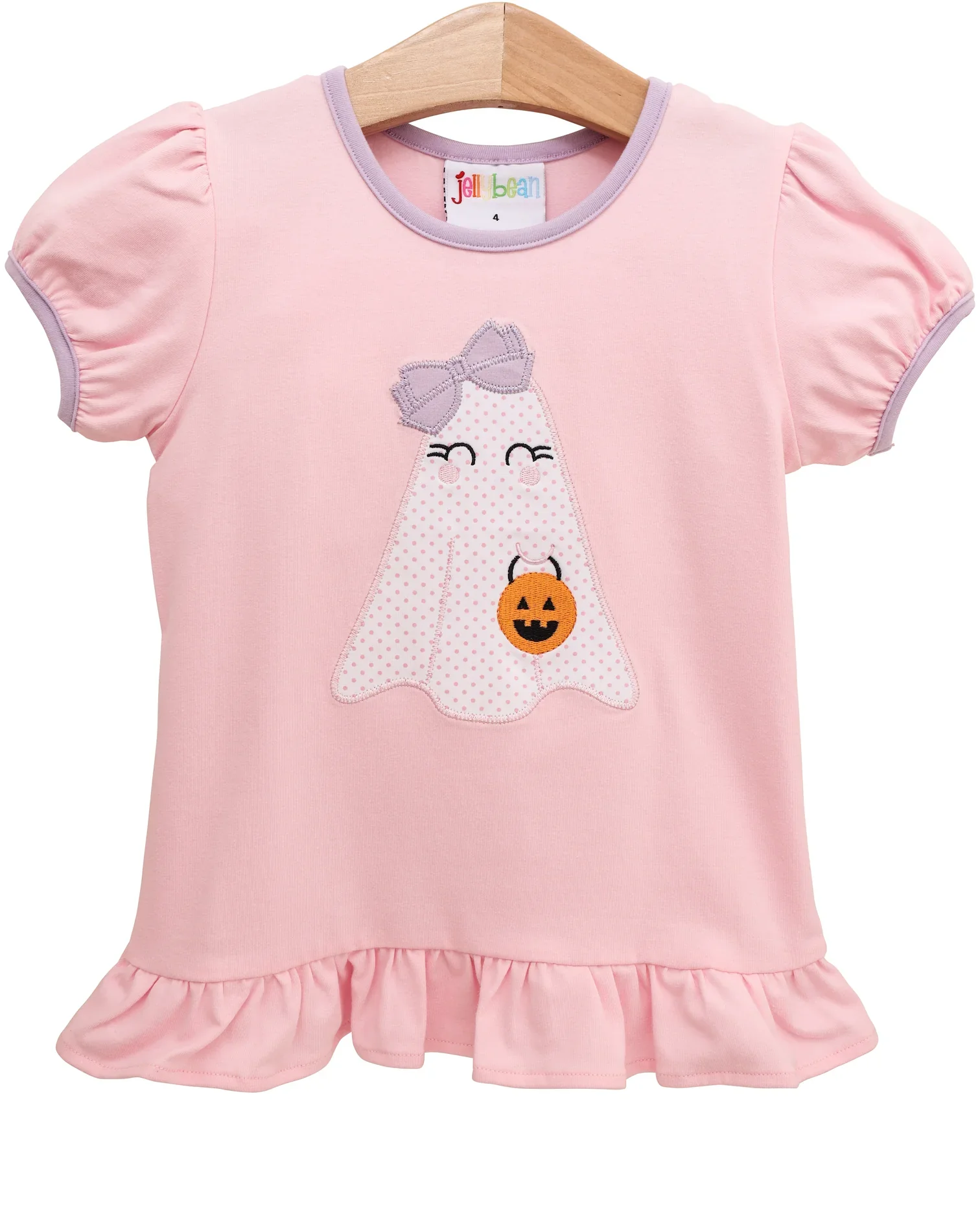 Boo Crew Ruffle Top