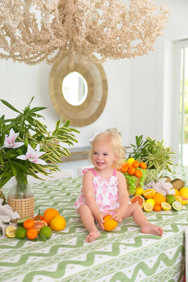 Bridgetown Harbour Hand Block Rosey Romper - Image 3