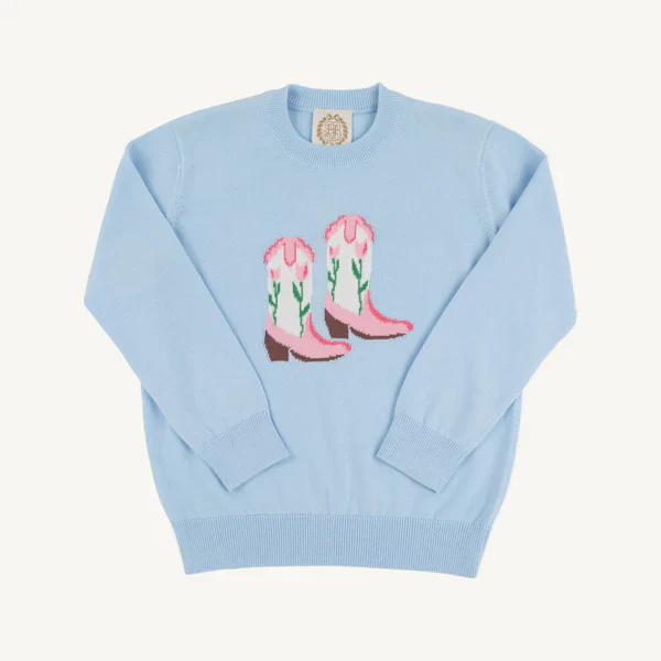Buckhead Blue Boot Isabelle's Intarsia Sweater