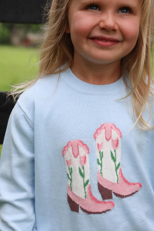 Buckhead Blue Boot Isabelle's Intarsia Sweater - Image 2