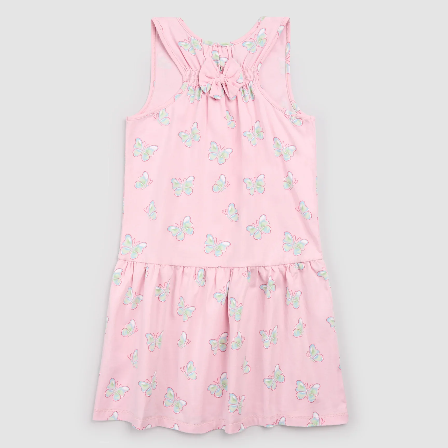 Butterflies on Parfait Racerback Jersey Dress - Image 2