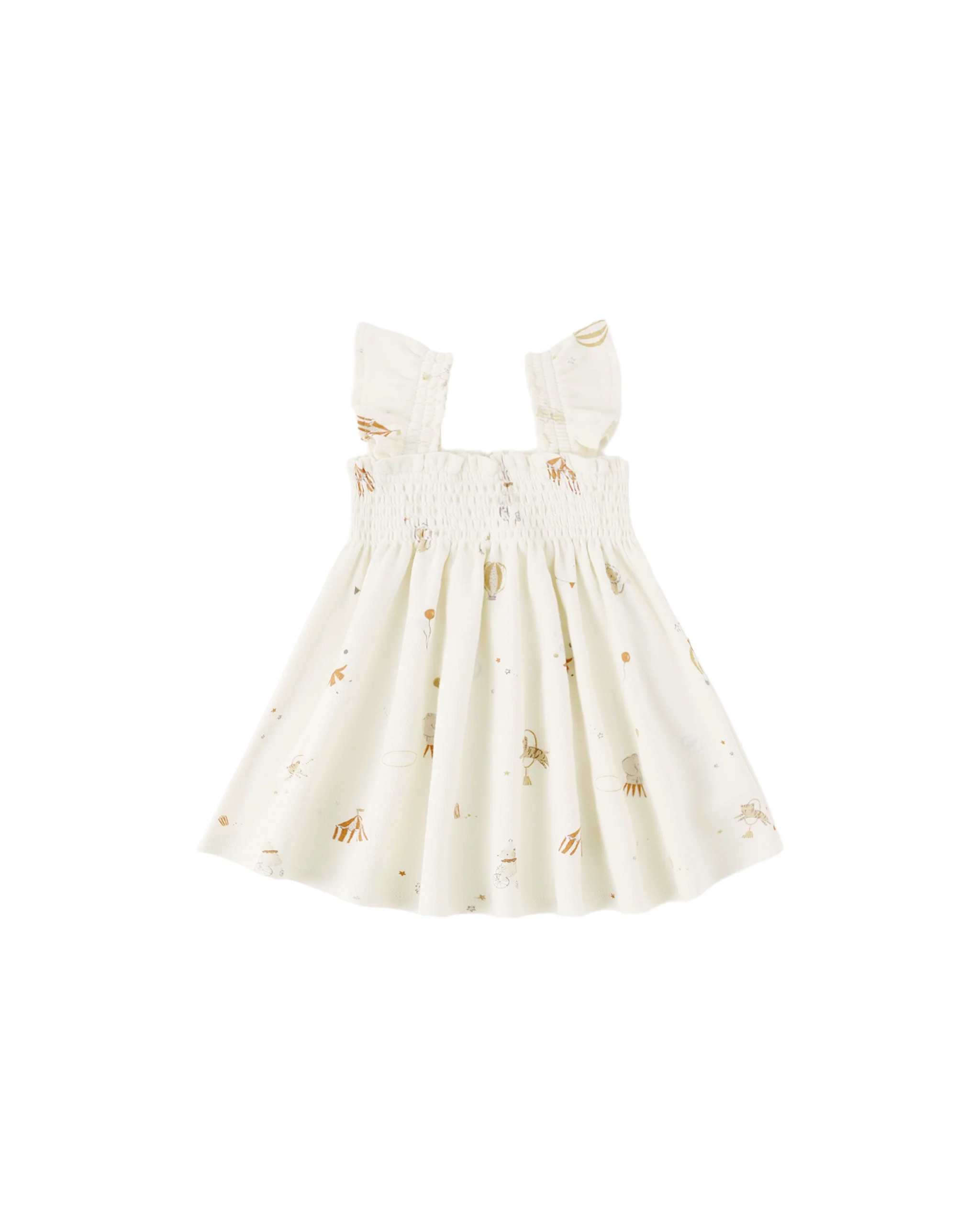 Carnival Smocked Jersey Dress
