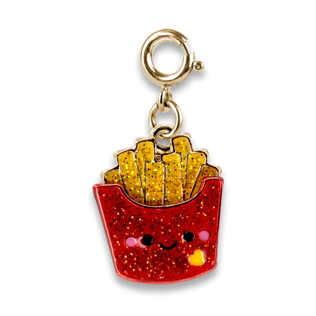 Charm it! - Gold Glitter French Fries