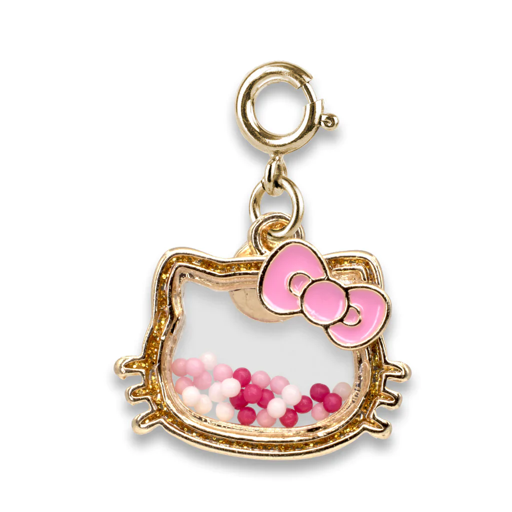 Charm It! - Gold Hello Kitty Shaker Charm