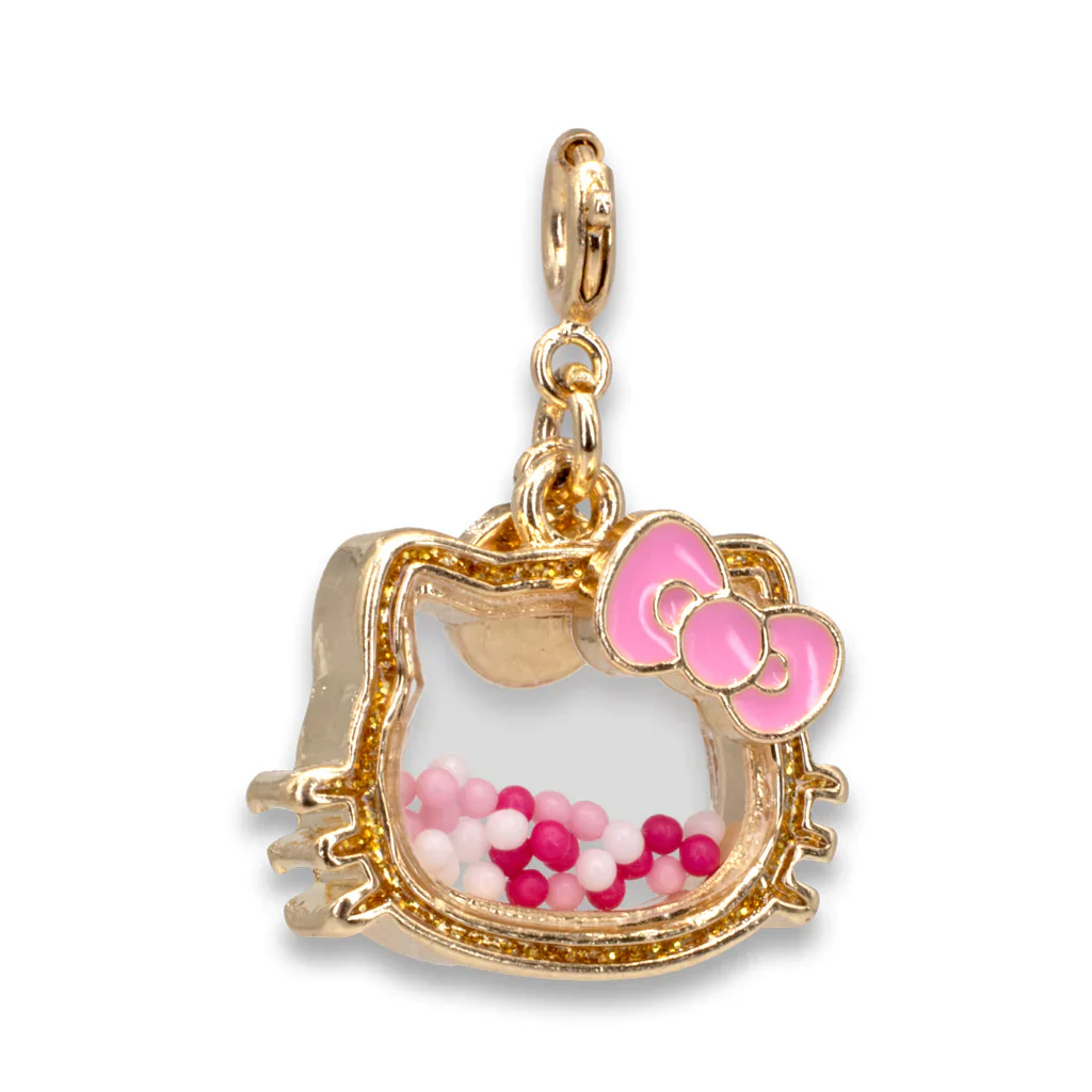 Charm It! - Gold Hello Kitty Shaker Charm - Image 2