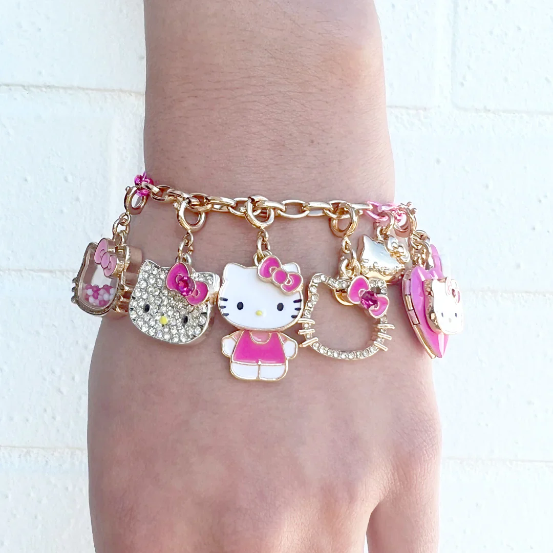 Charm It! - Gold Hello Kitty Shaker Charm - Image 3