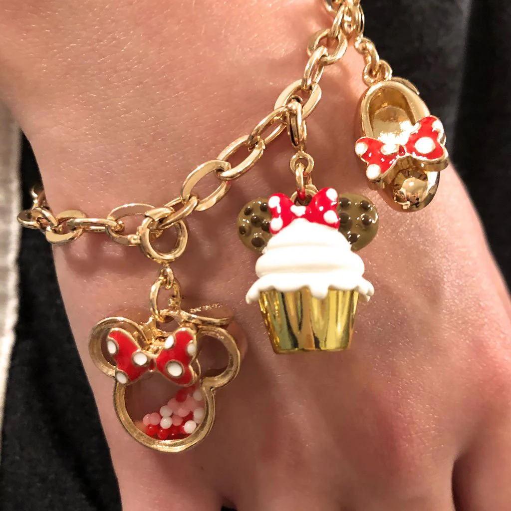 Charm It! - Gold Minnie Shaker Charm - Image 2