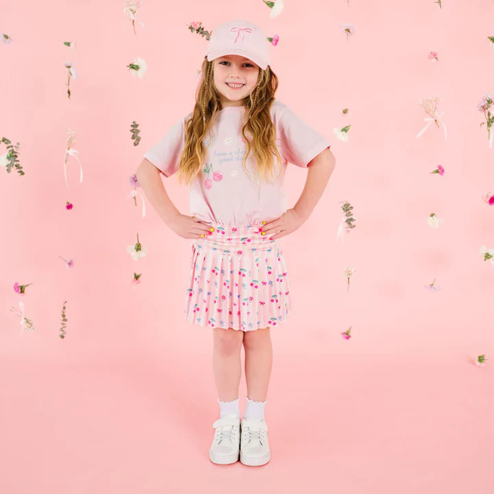 Cherry Bow Athletic Skort - Image 3