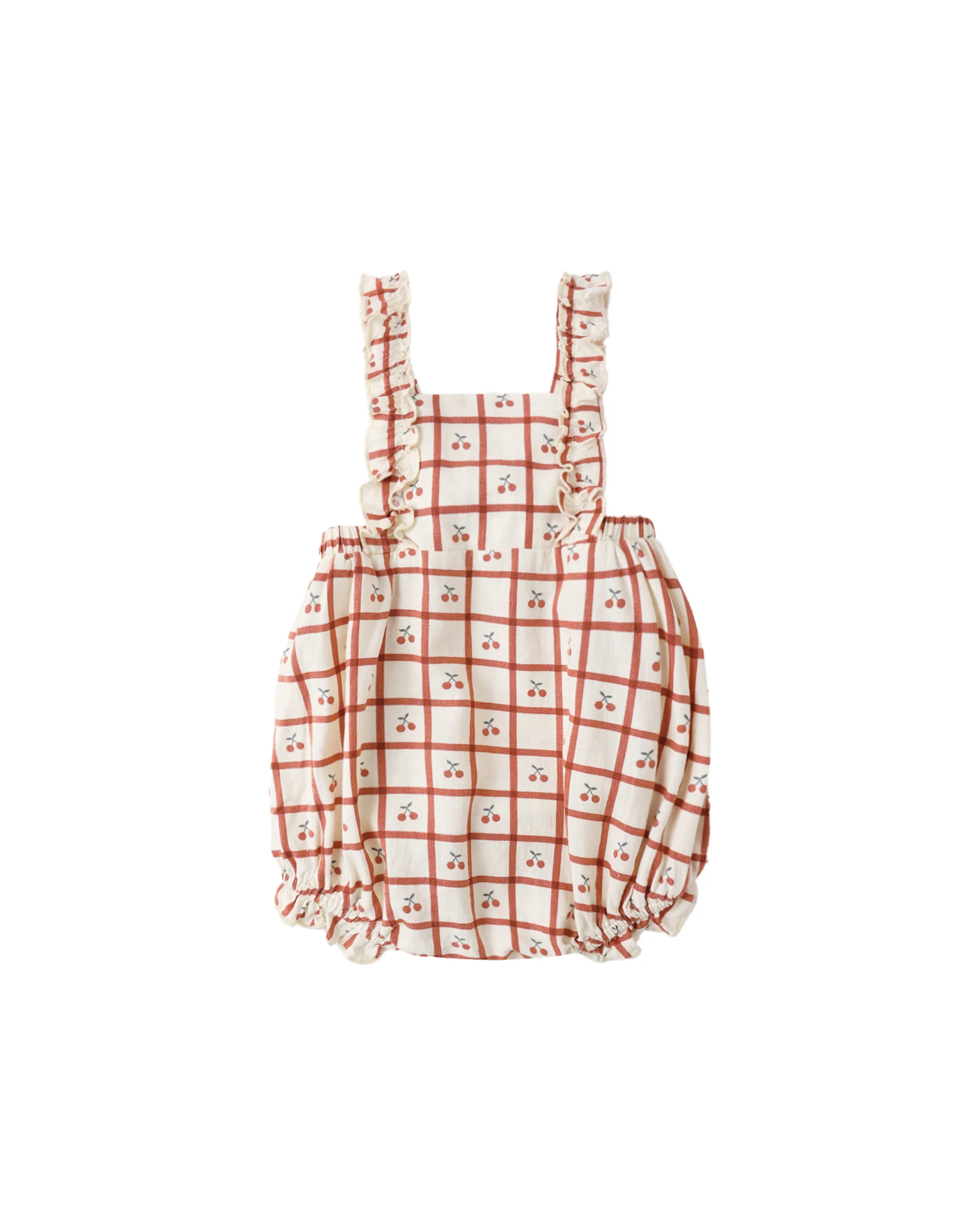 Cherry Check Chiara Romper