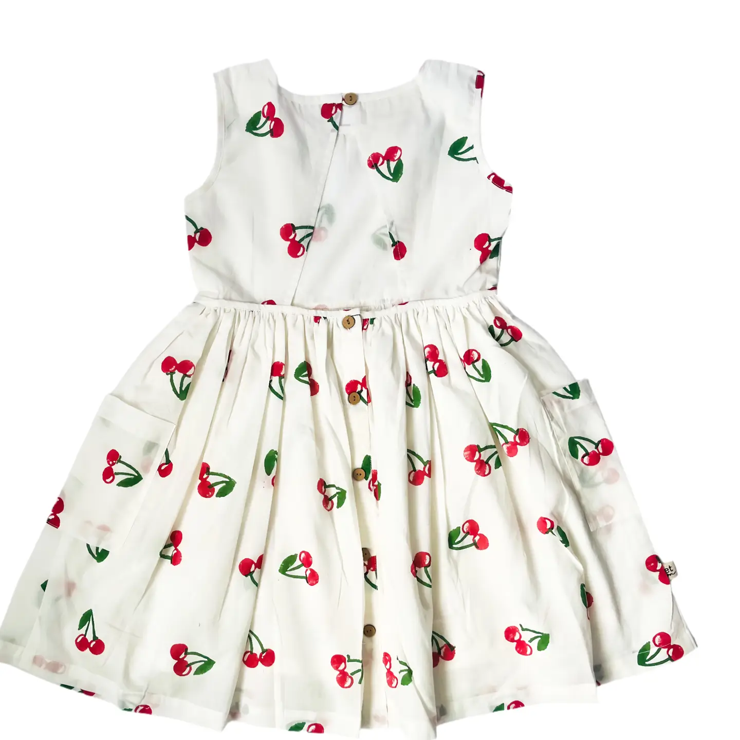 Cherry Dress With Back Cut Out - Image 2