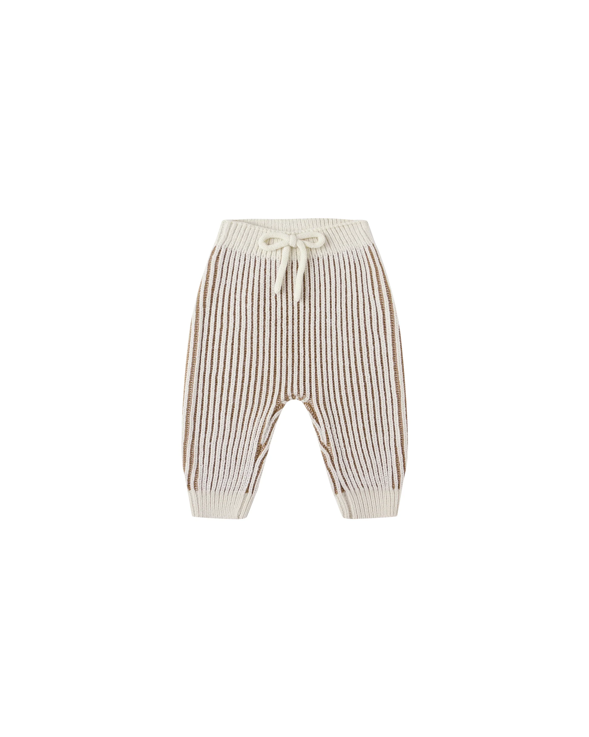Gold Chunky Knit Pant