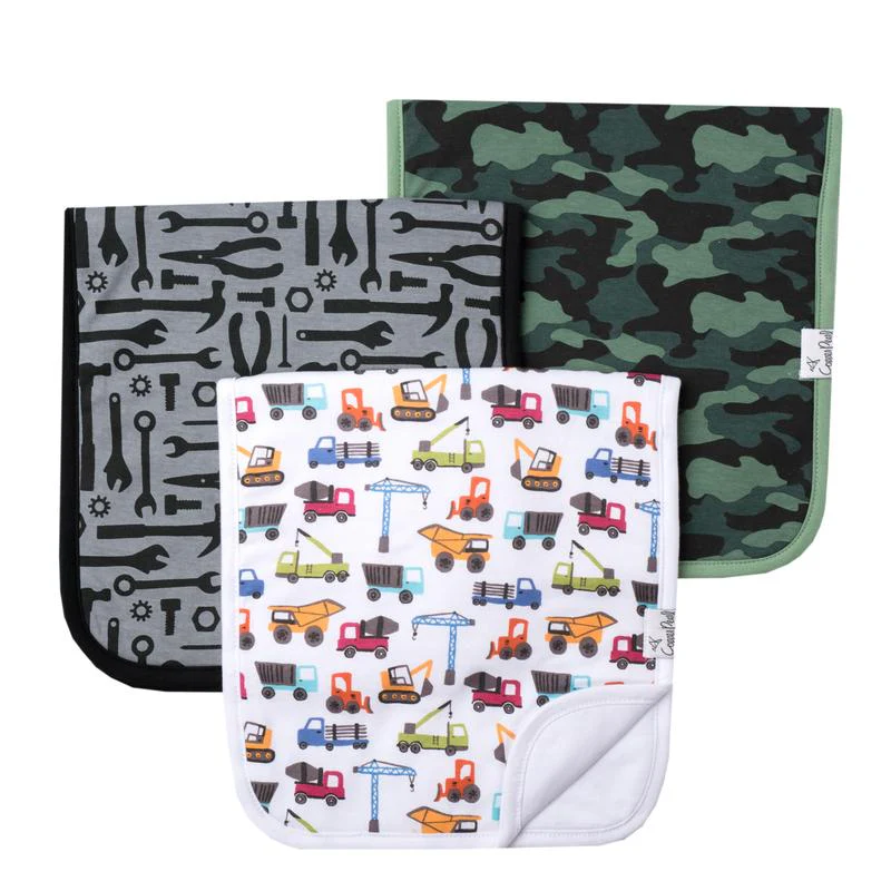 Copper Pearl Burp Cloth Set - Diesel