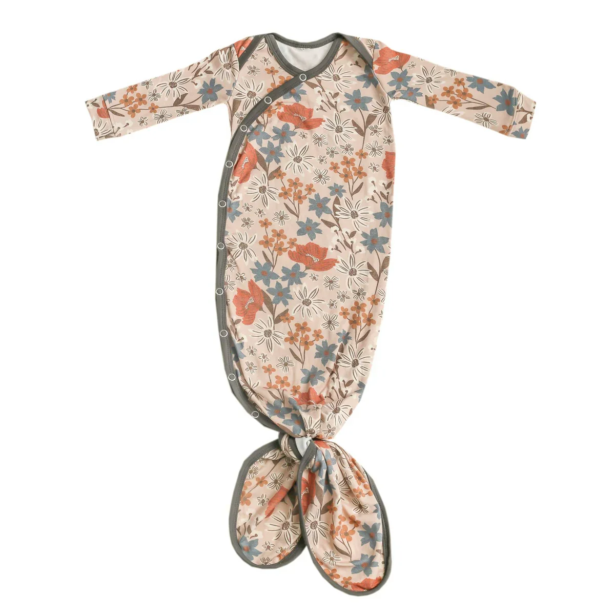 Copper Pearl - Eden Newborn Knotted Gown