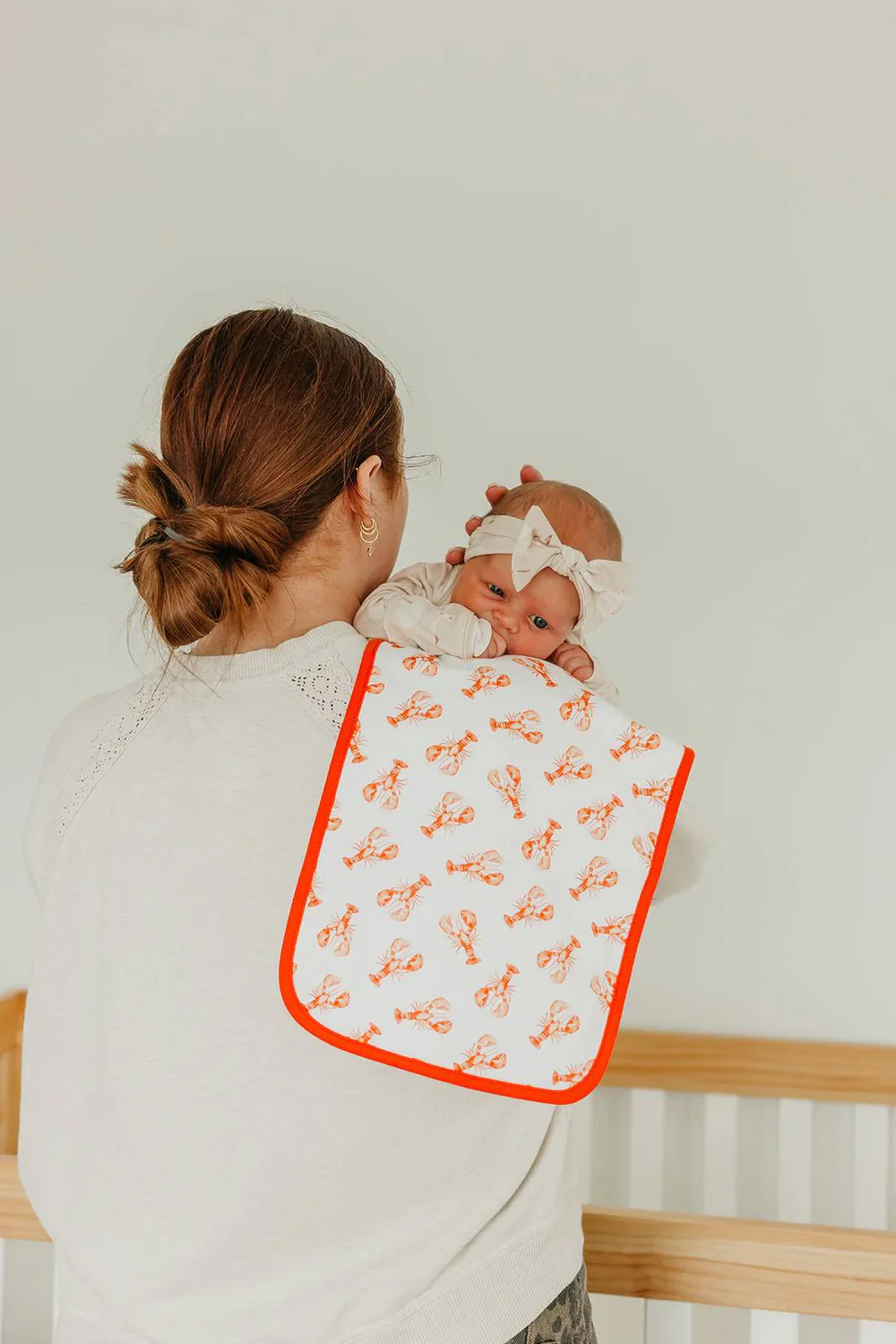 Copper Pearl - Fischer Premium Burp Cloths - Image 2