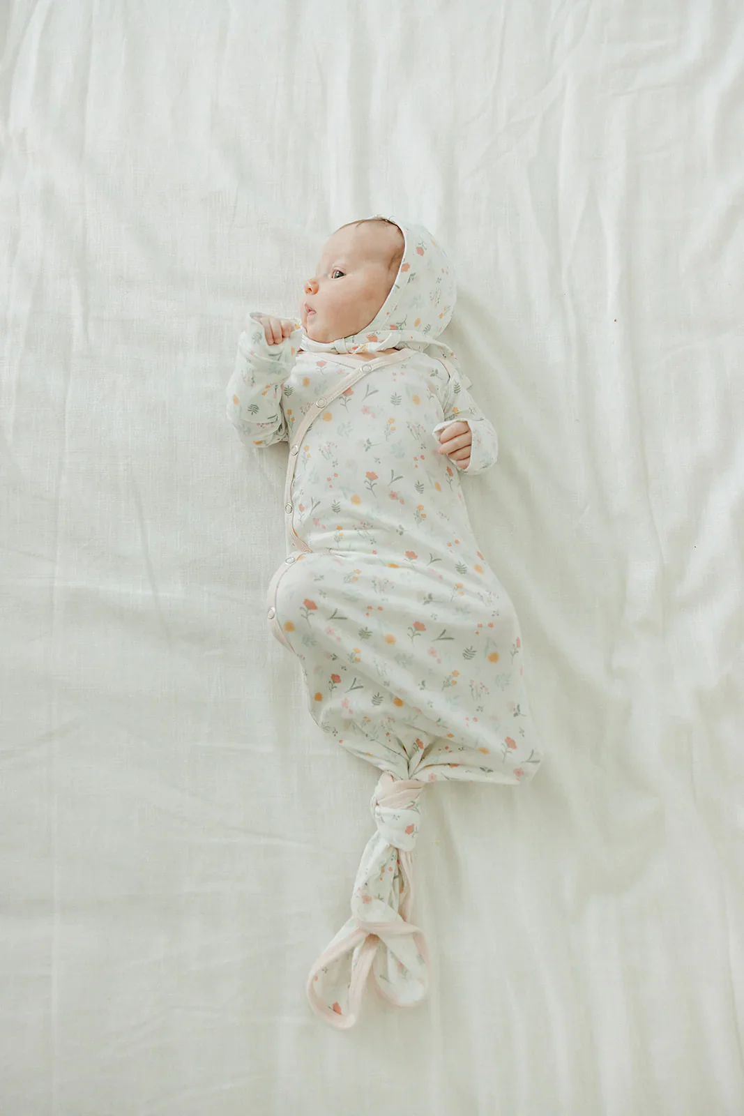Copper Pearl - Newborn Knotted Gown - Mabel - Image 2