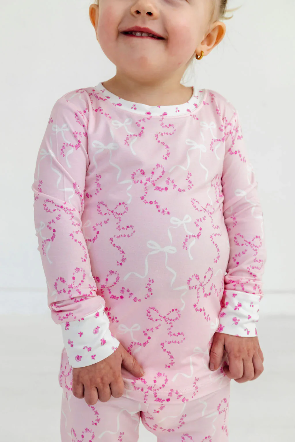 Cora Floral Bows Two Piece Set - Image 2