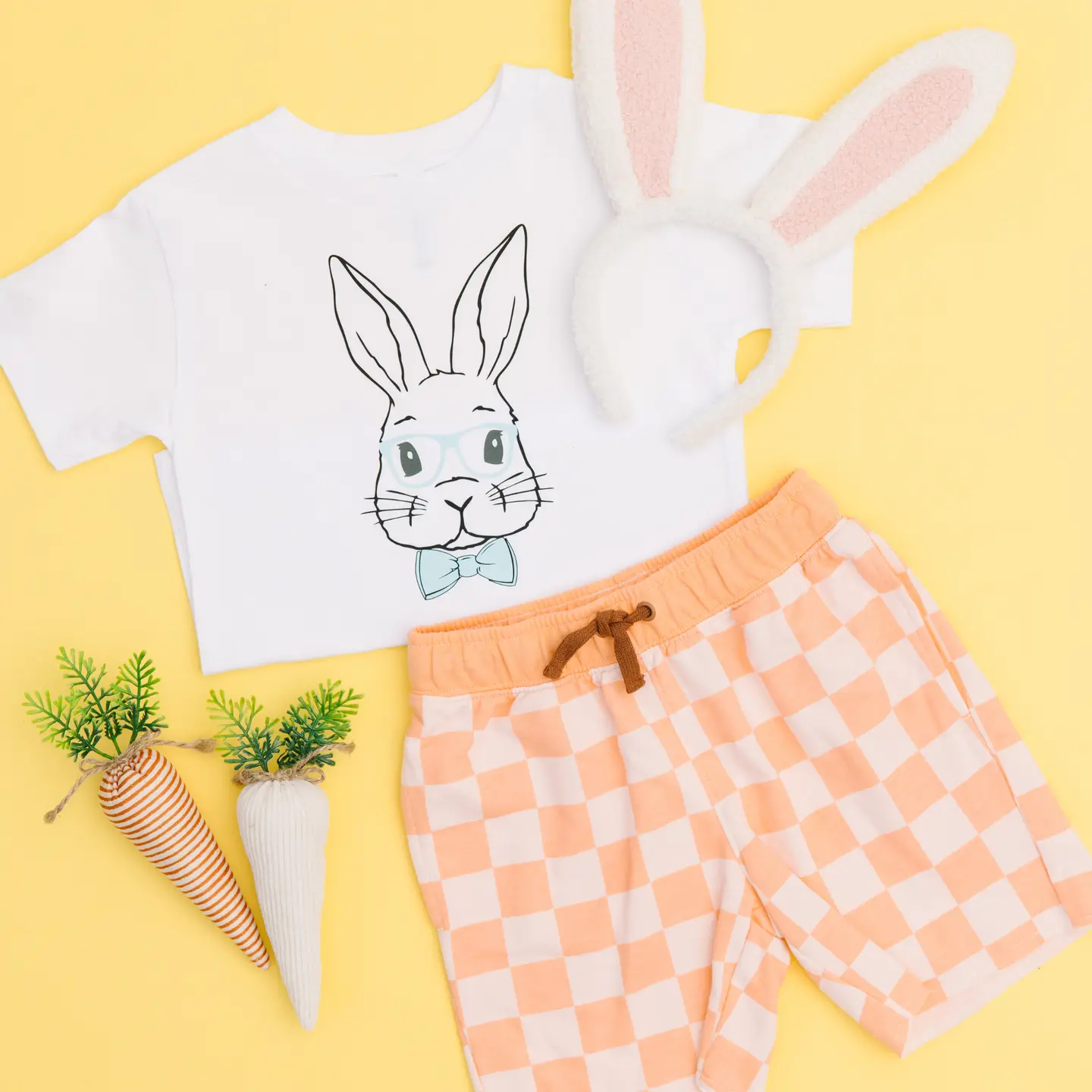 Cotton Tail Bunny Toddler and Youth Easter Shirt - Image 2