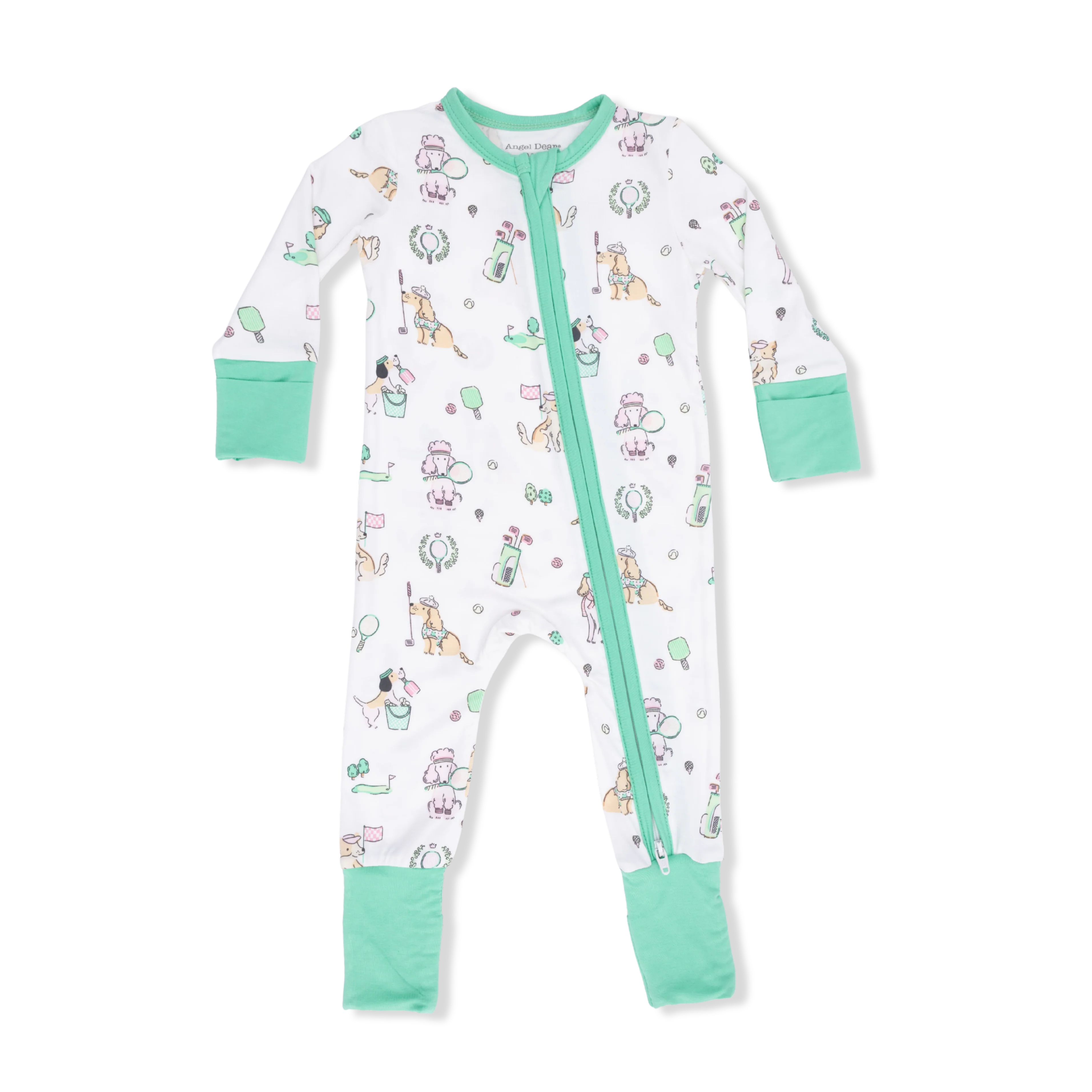 Country Club Dogs Pink Convertible Romper