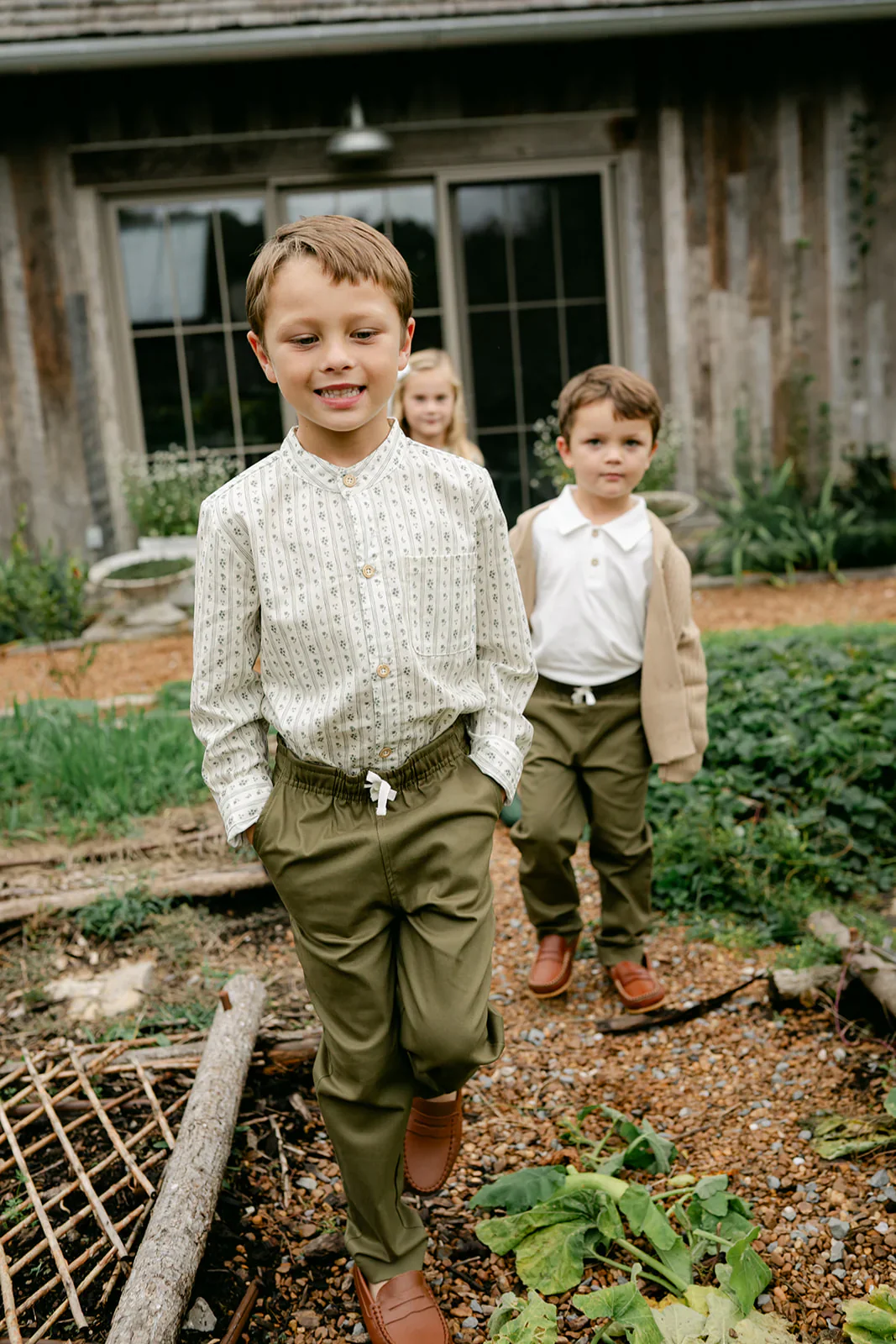 Country Floral Arthur Long Sleeve Shirt - Image 3