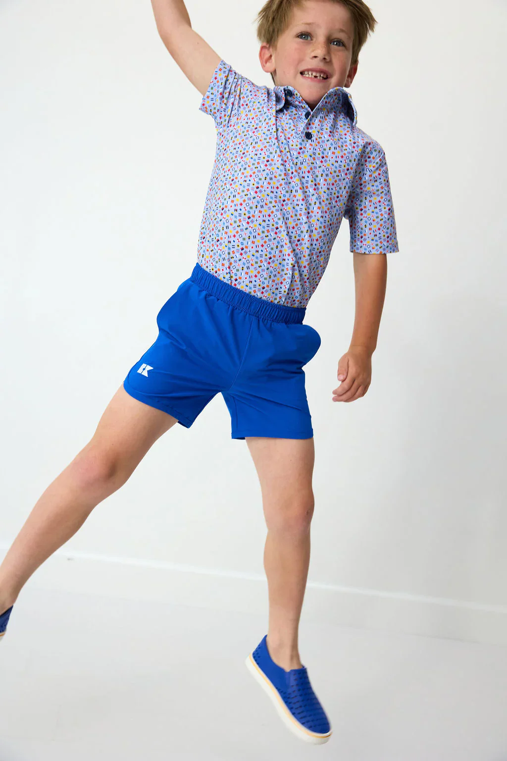 Courtside Kids - Royal Blue Super Short - Image 3