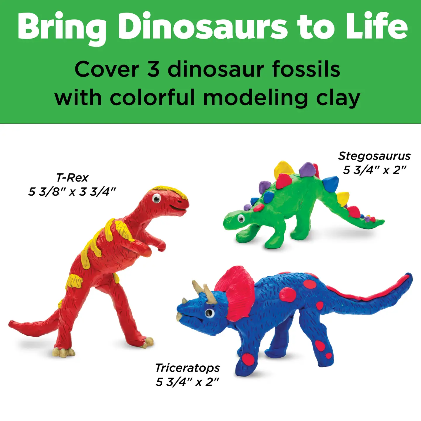 Create with Clay Dinosaurs - DIY Craft for Kids - Image 3