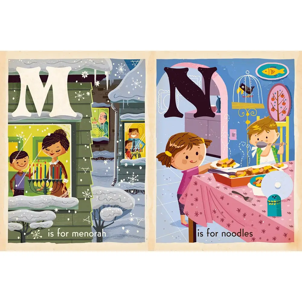 D Is For Dreidel: A Hanukkah Alphabet Book - Image 4