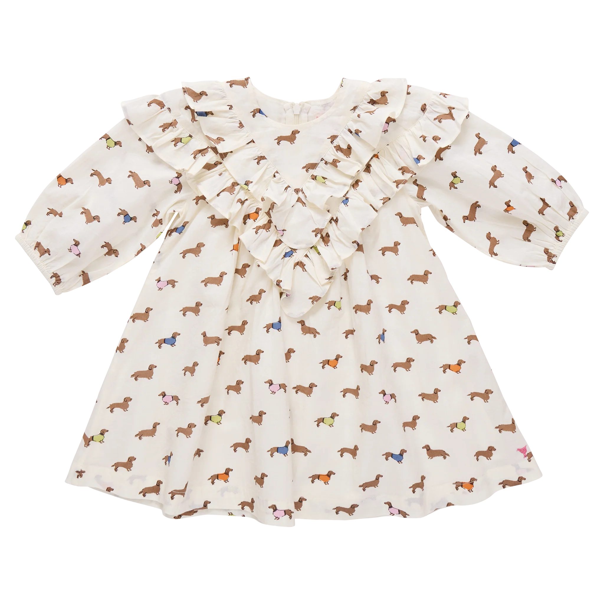Dachshunds In Sweaters Girls Everly Dress - Image 2