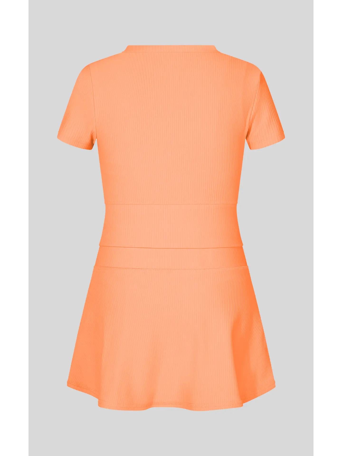 Desert Flower Rib Marie Crossover Top and Skort Set - Image 2