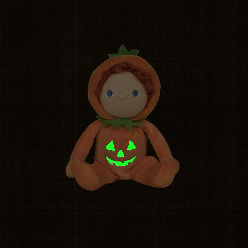 Dinky Dinkum Doll - Jack O'Lantern - Orange - Image 2