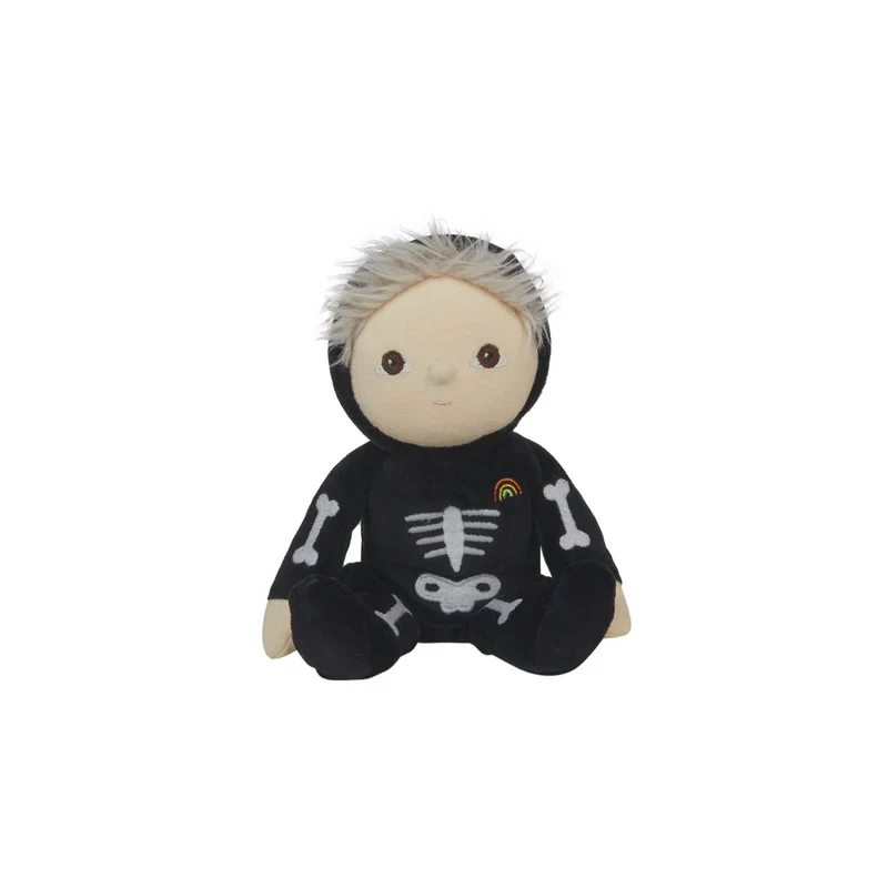 Dinky Dinkum Doll - Scully Skeleton - Black
